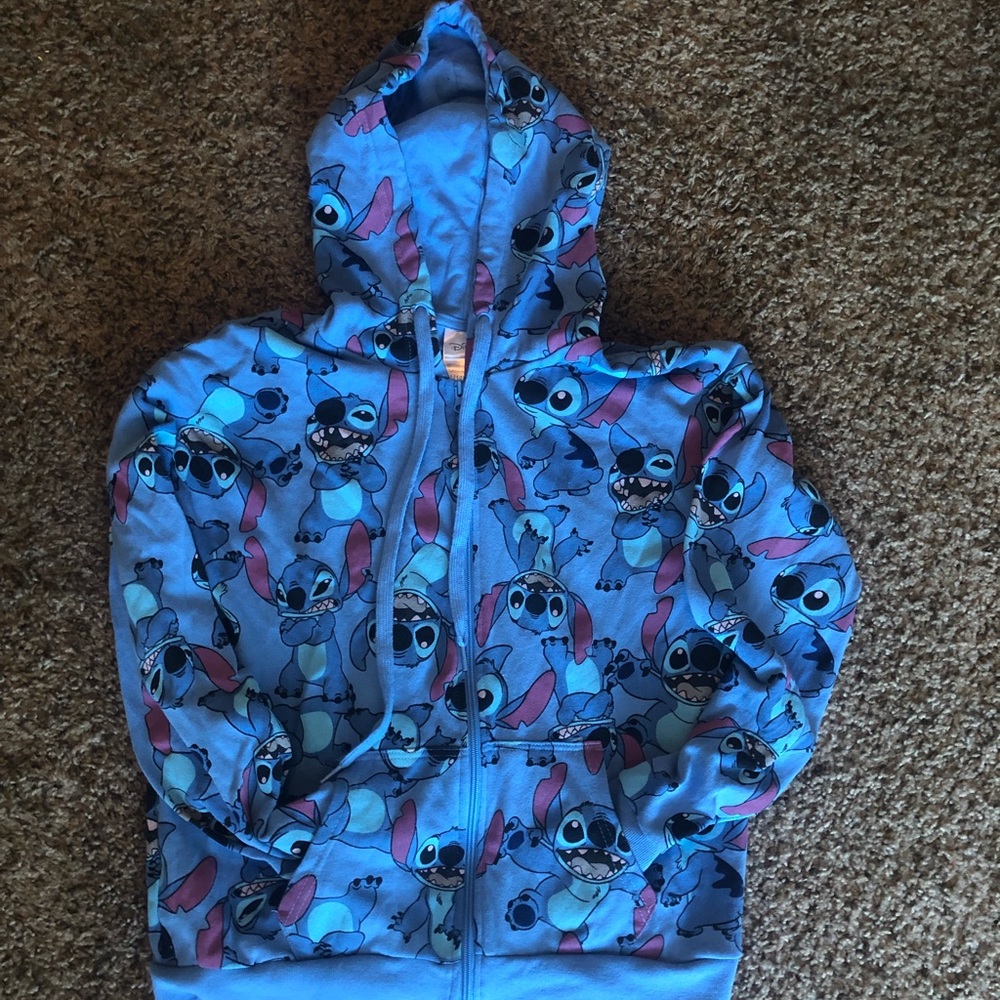 Disney’s Stitch zip up hoodie